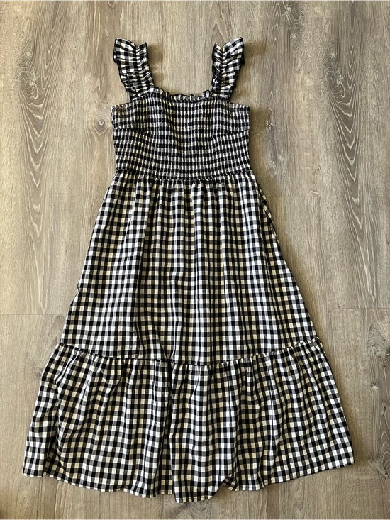 PrettyGarden Dresses & Skirts - Black Gingham Midi Dress